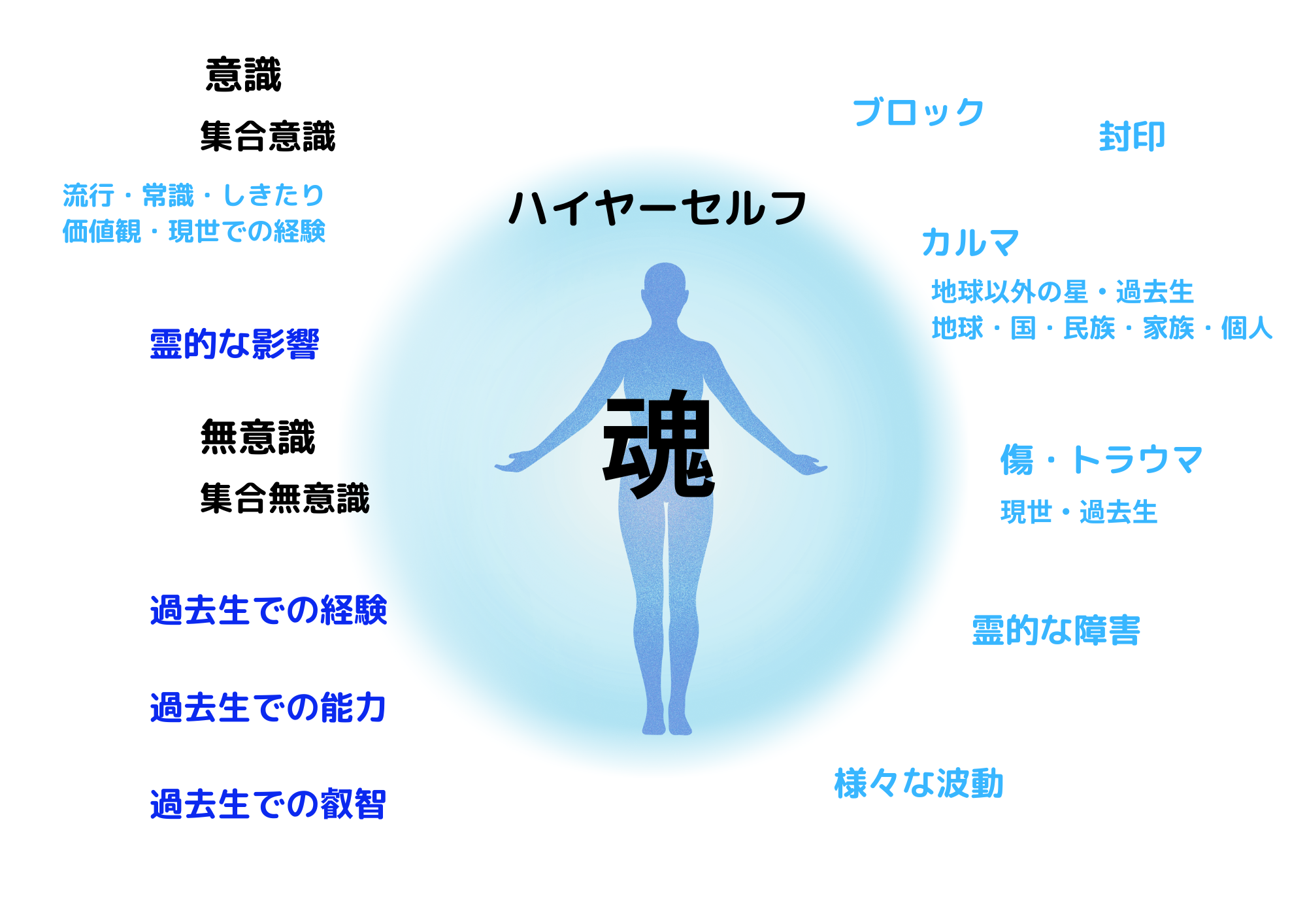 図）私たちの存在が受けている影響